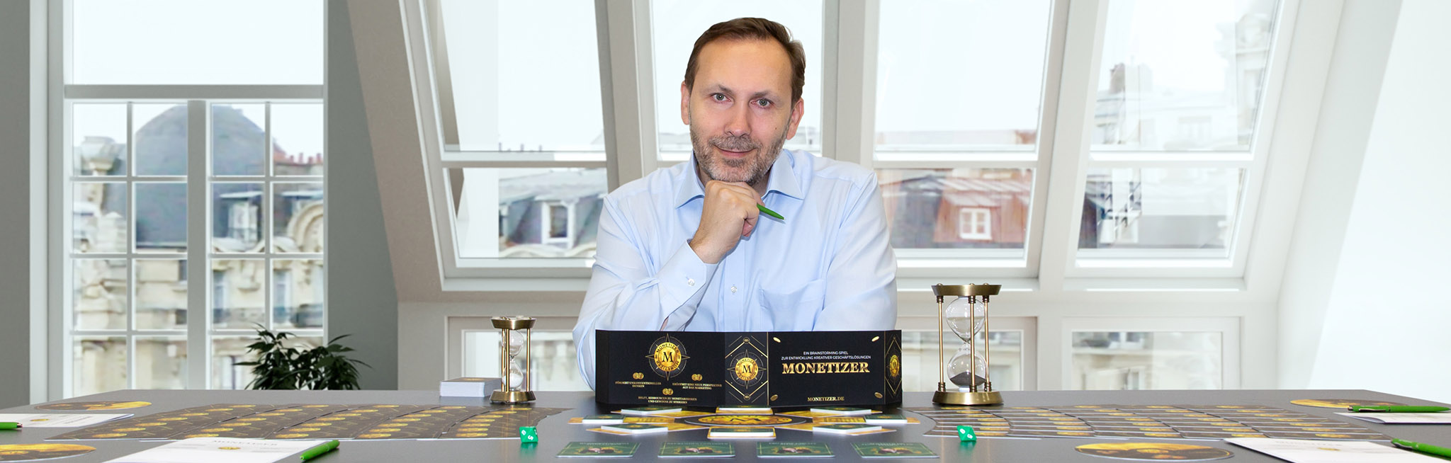 Spielen Sie das Monetizer-Spiel im Rahmen eines persönlichen Treffens in Ihrer Stadt