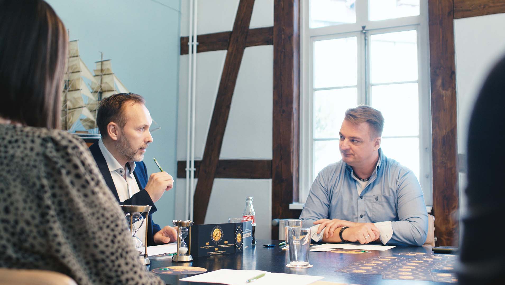 Präsentation des Trainings „Monetizer“